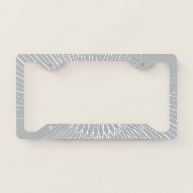 Mandala, Bicycle Wires 9 License Plate Frame (Front)