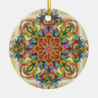 Mandala Birds Ornament
