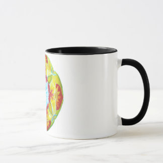 Mandala Black 325 ml  Ringer Mug