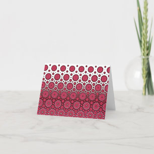 Mandala Blank Note Card