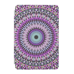 Mandala Blue Purple Kaleidoscope Pattern-43214 iPad Mini Cover