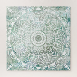 Mandala Bohemian Ethnic Stylish Jigsaw Puzzle