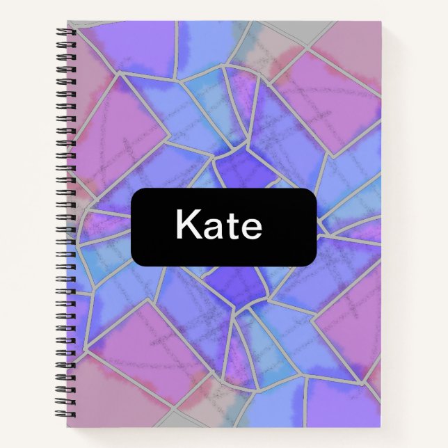 Mandala Bright Chalk Sketch Notebook (Front)