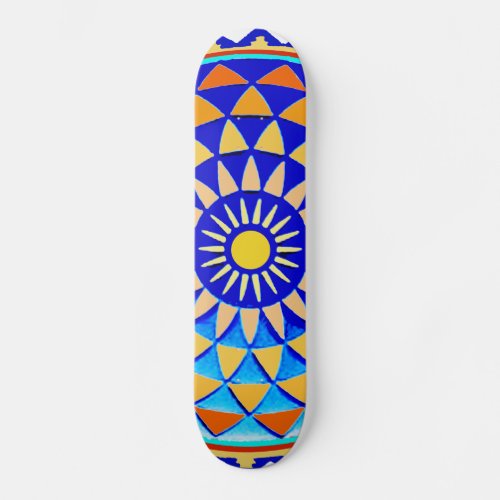 Mandala Buddha Skateboard