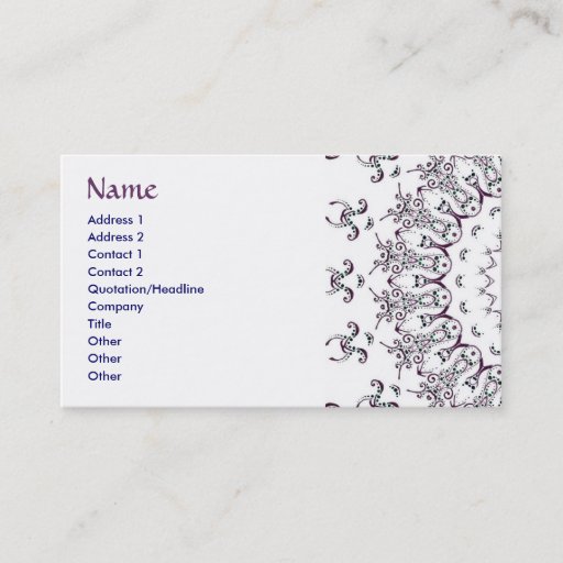 Customizable Mandala Business Card Templates