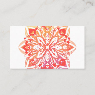mandala business card
