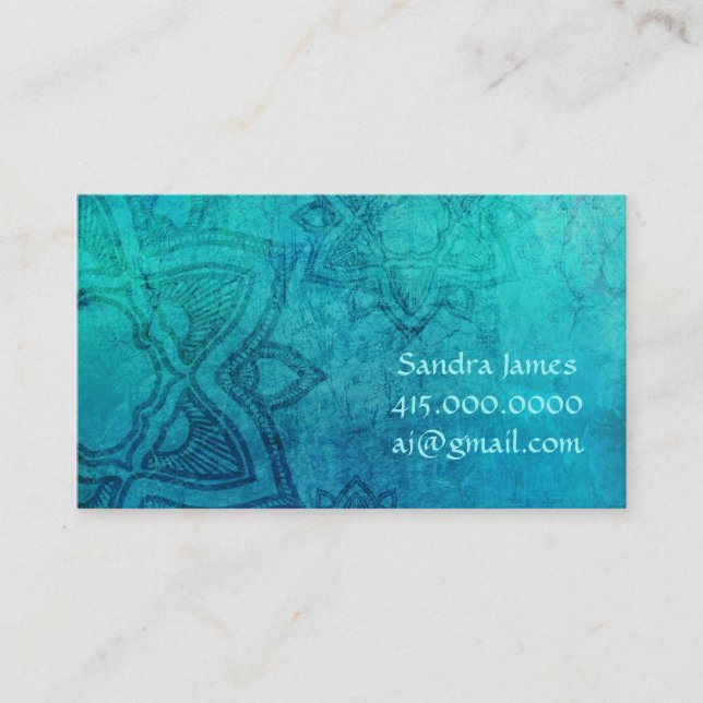 Mandala Business Cards (Front)