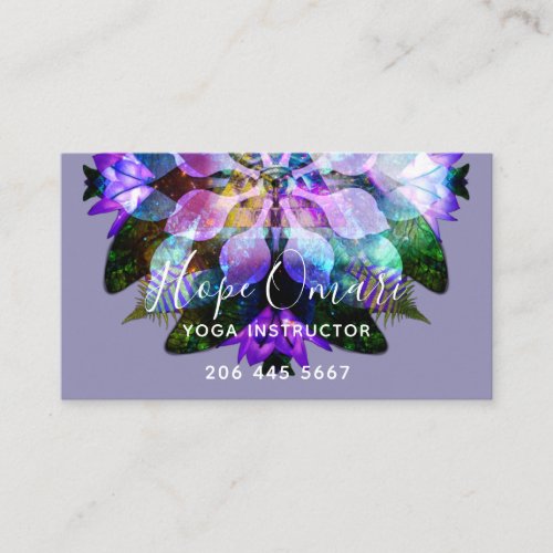 Mandala Butterfly Vision Business Card