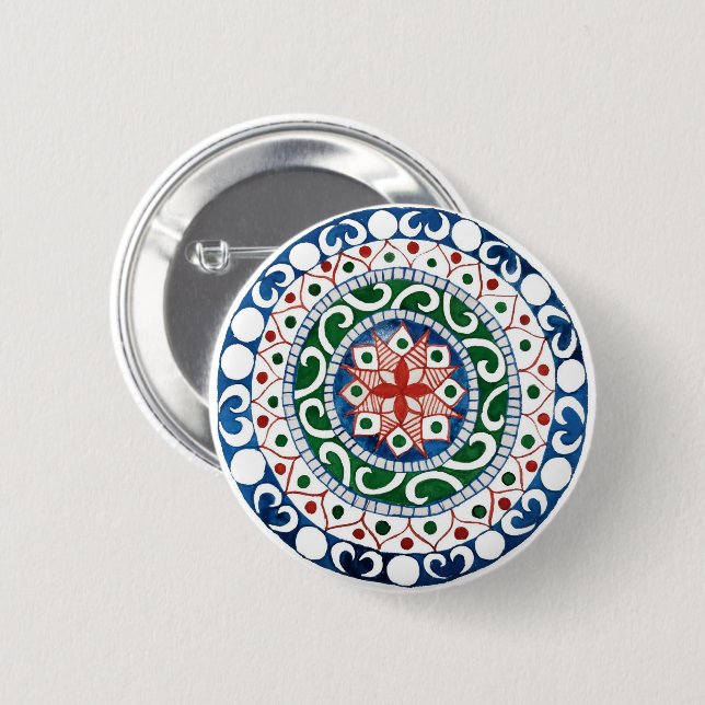 Mandala Button (Front & Back)