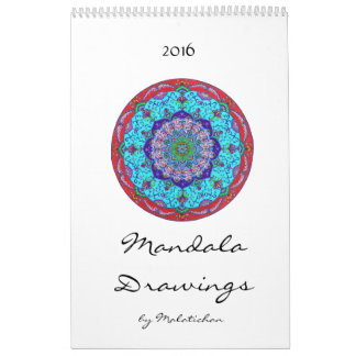 Mandala Calendar 2016 (drawings)
