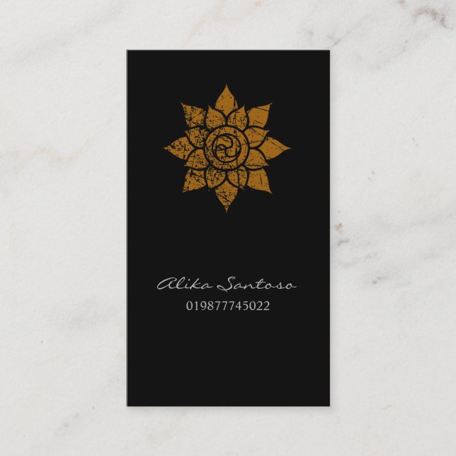 Mandala Calling Card (Front)