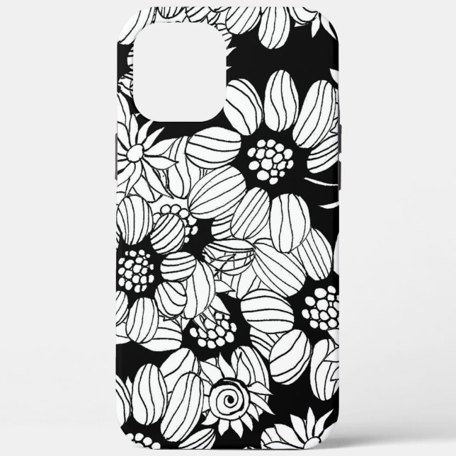 mandala calming coloring page Case-Mate iPhone case (Back)