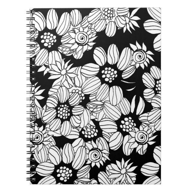mandala calming coloring page notebook (Front)