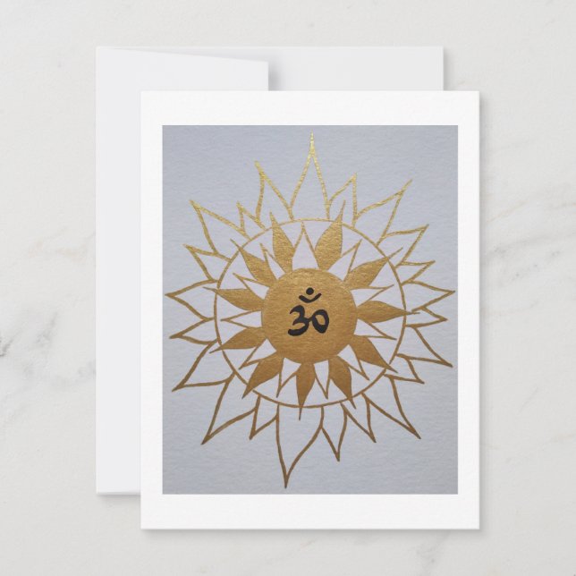 Mandala Card white (Front)