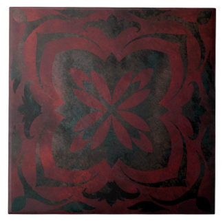 mandala ceramic tile