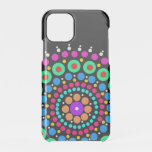 Mandala Colorful Black Bg Case-mate Iphone Case at Zazzle