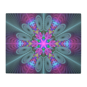 Mandala Colorful Striking Fractal Art Kaleidoscope
