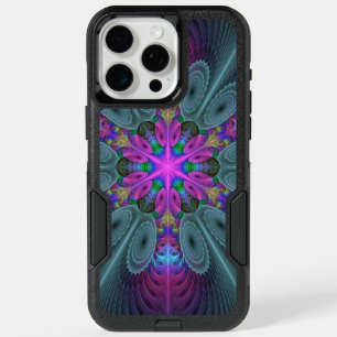 Mandala Colorful Striking Fractal Art Kaleidoscope iPhone 15 Pro Max Case