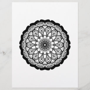 mandala coloring page