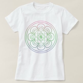 Mandala - Connect with higher self - Yoga T-shirt