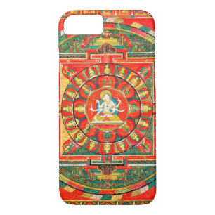 Mandala Cosmic Diagram for Meditation iPhone 8/7 Case