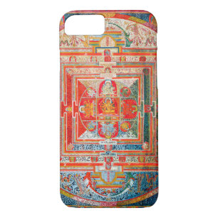 Mandala Cosmic Diagram for Meditation iPhone 8/7 Case