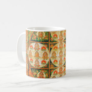 Mandala Cosmic Diagram for Meditation Coffee Mug