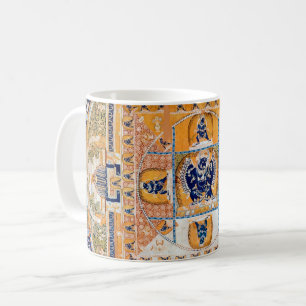 Mandala Cosmic Diagram for Meditation Coffee Mug