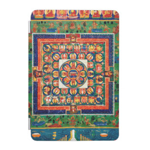 Mandala Cosmic Diagram for Meditation iPad Mini Cover