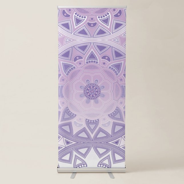 Mandala Creation, all points for one 10 Retractable Banner (Front)