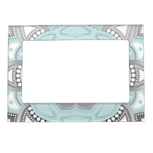 Mandala Creation, all points for one 1 Magnetic Frame