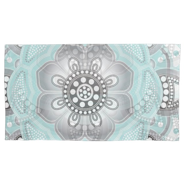 Mandala Creation, all points for one 1 Pillow Case (Front)