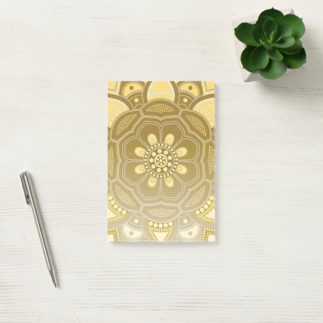 Mandala Creation, all points for one 2 Post-it Notes (Office)