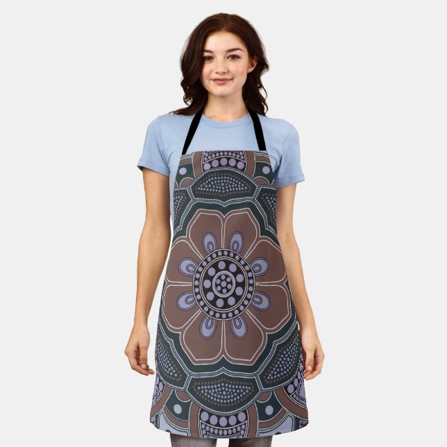 Mandala Creation, all points for one 6 Apron (Worn)