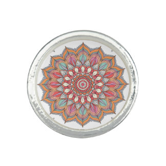Mandala da Harmonia (Calmante and tranquilizer) Ring