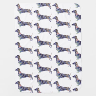 dachshund baby blanket