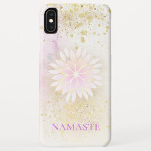  Mandala Dahlia Pastel Lavender Peach AP2 iPhone XS Max Case