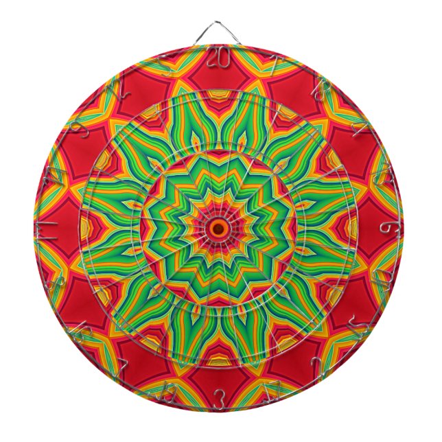 Mandala Dart Board (Front)