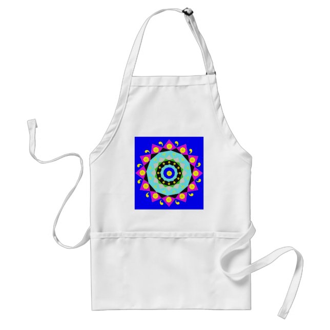 Mandala:Decorative Adult Apron (Front)