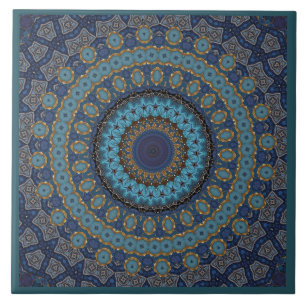 Mandala Decorative  Ceramic Tile