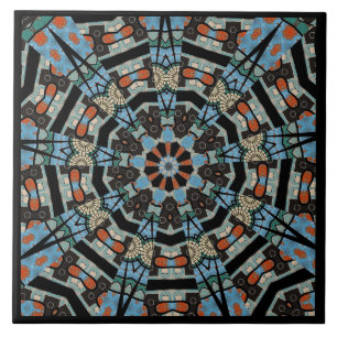 Mandala Decorative  Ceramic Tile