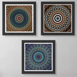 Mandala Decorative Wall Art Sets
