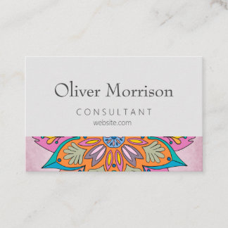 Mandala Decorativo de la India Loyalty Card