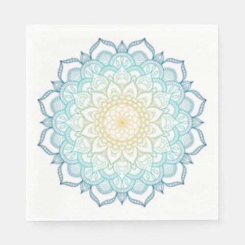 Mandala Delicada HHM Party Napkins