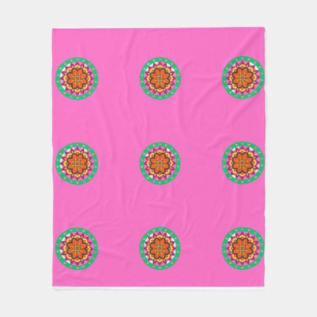 Mandala design blanket (Front)