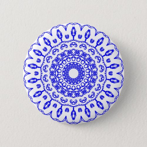 Mandala Design Button