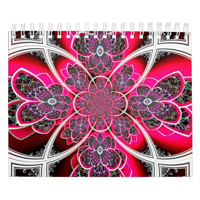  mandala design calendar (Cover)