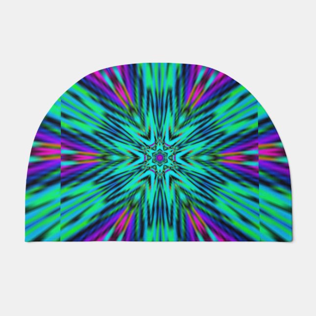  Mandala design Doormat (Front)