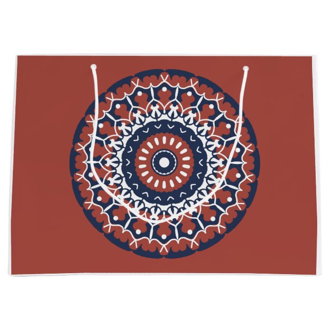 Mandala Design gift bag (Front)