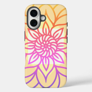Mandala Design Light color iPhone 16 Case